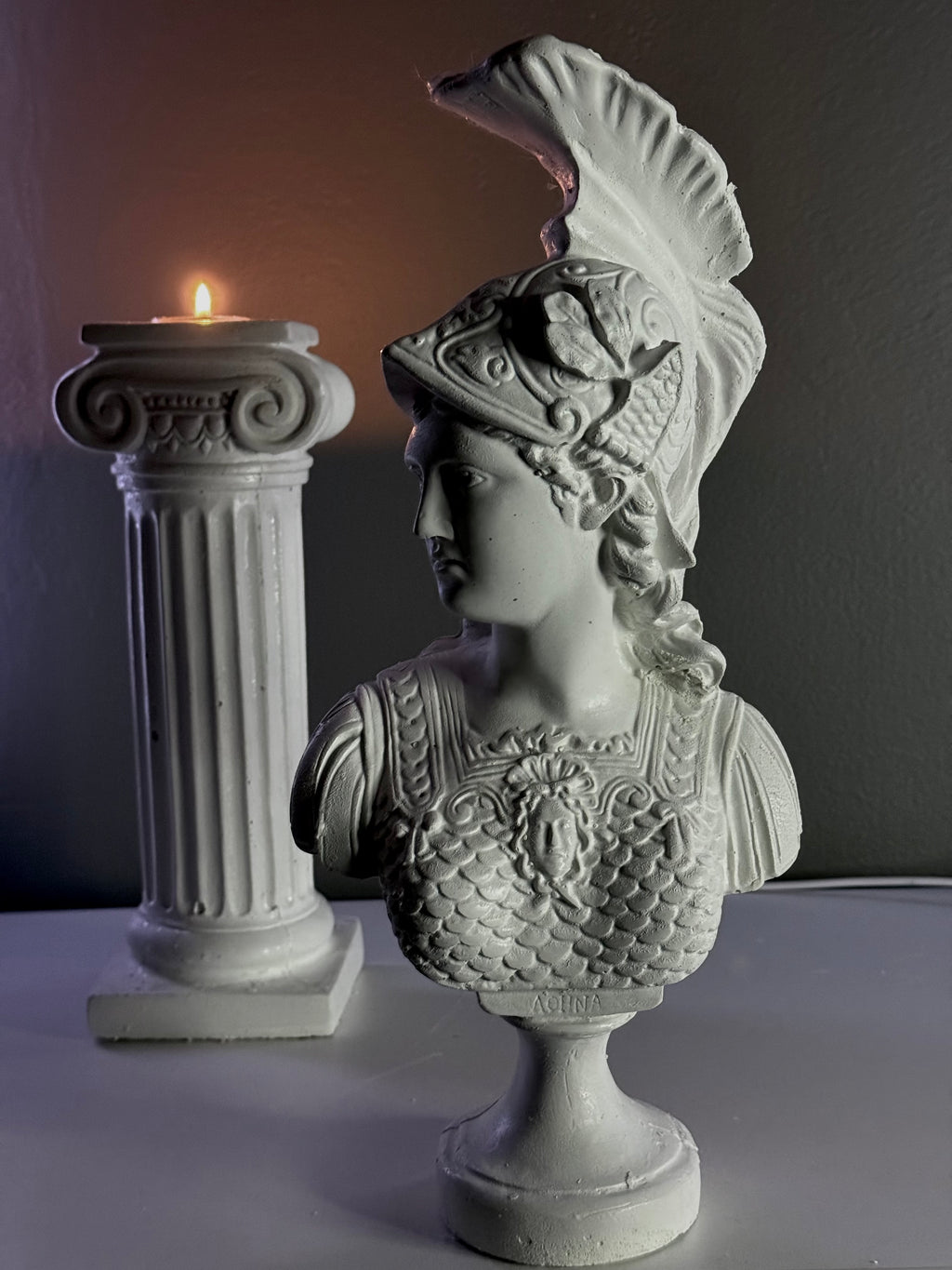 Ancient Greek Statue Athen (34cm)