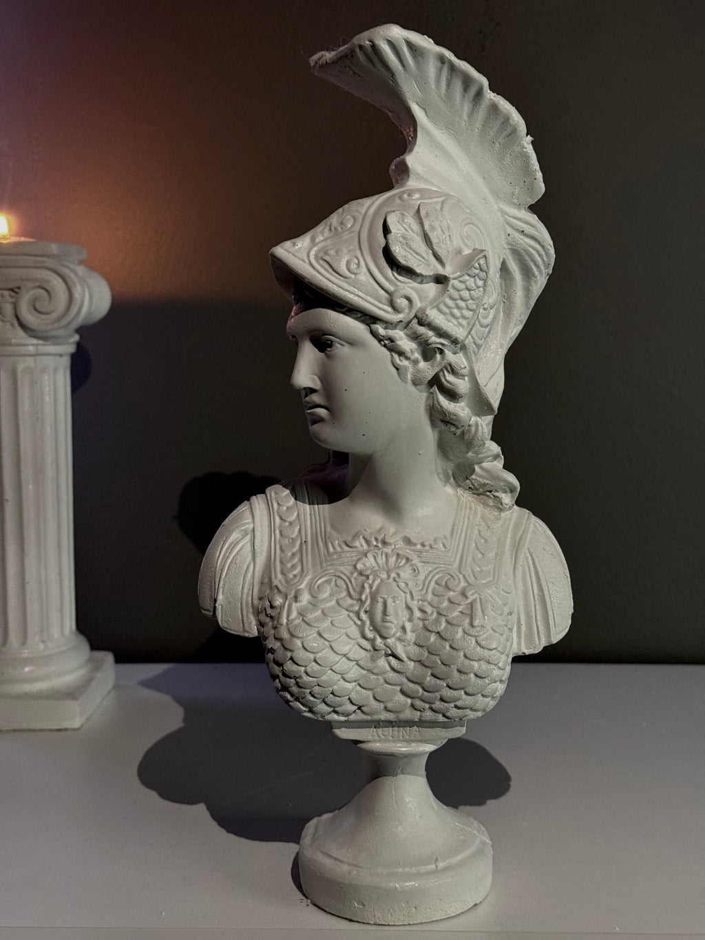 Ancient Greek Statue Athen (34cm)