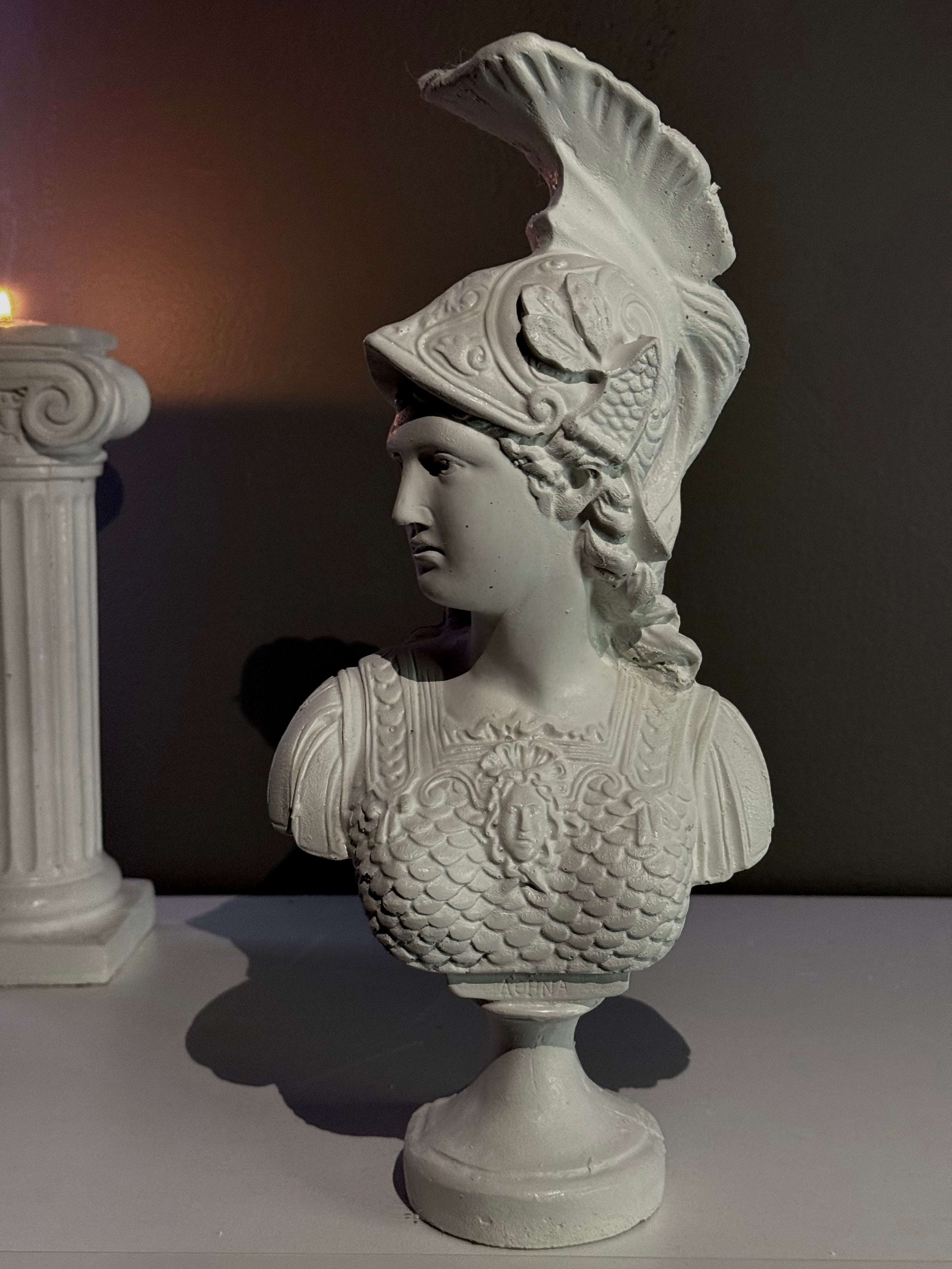 Ancient Greek Statue Athen (34cm)