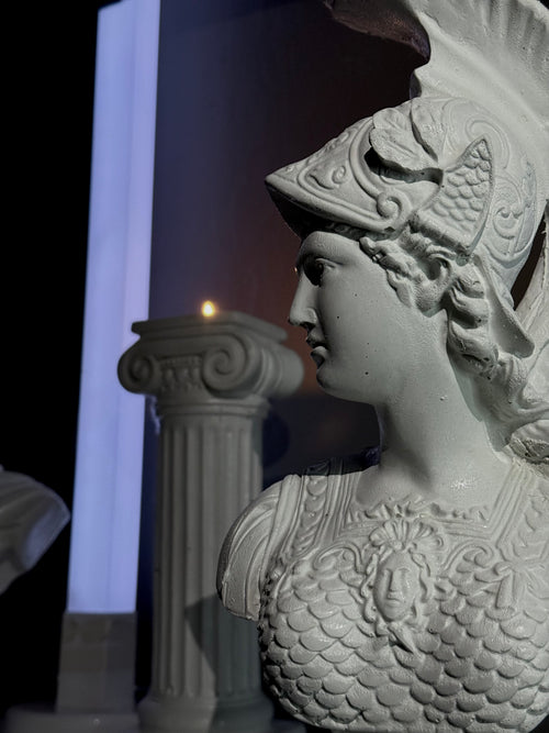 Ancient Greek Statue Athen (34cm)