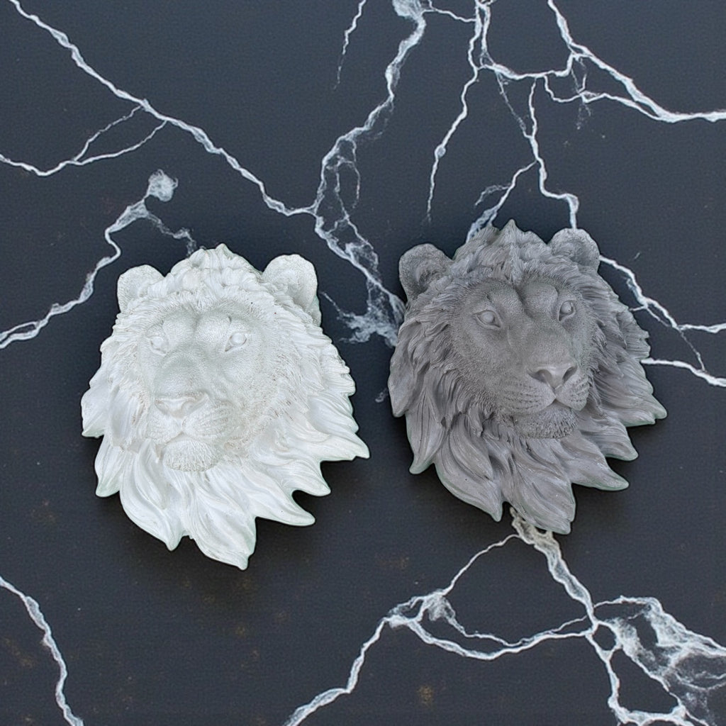 Contemporary Lion Head - 21cm